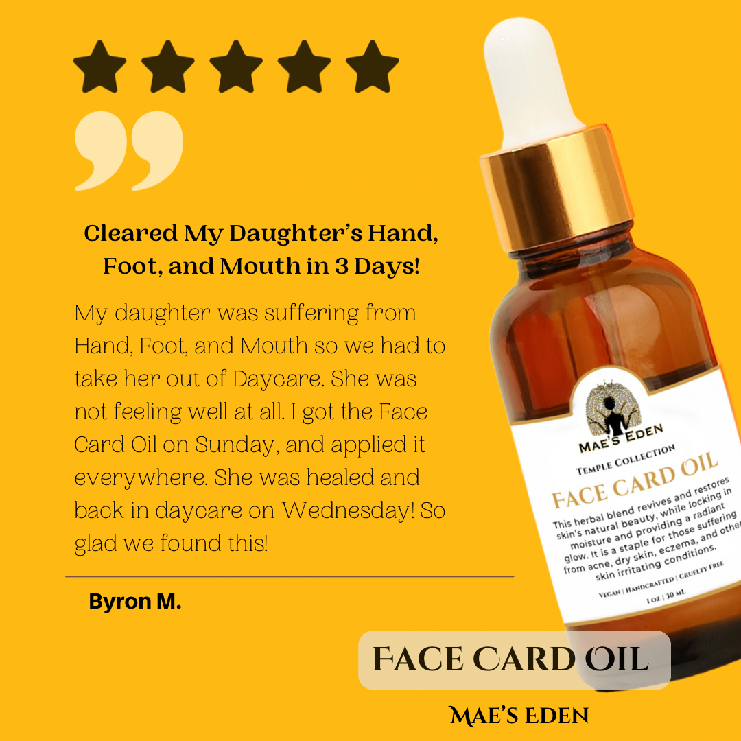 Face Card Oil